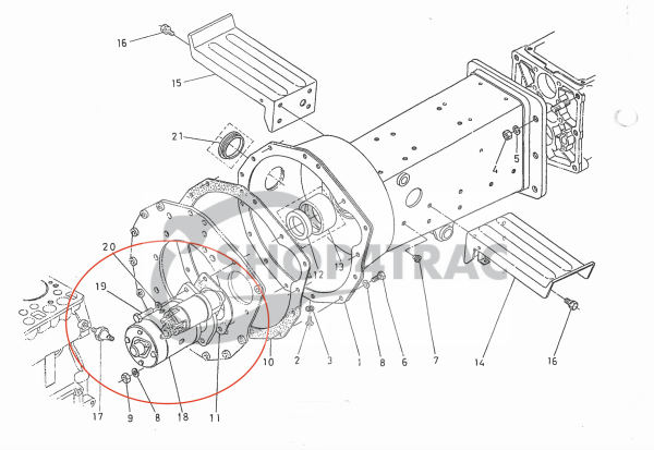 Starter Motor Kubota D750 / D850 / D950 / Z-series – Nanni &amp; Kubota Marine Diesel