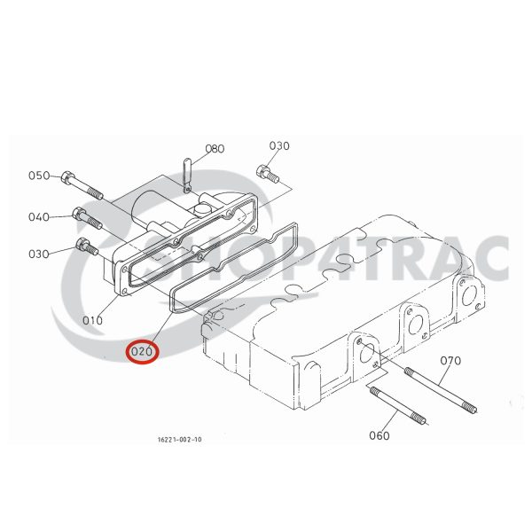 Intake Manifold Gasket Beta Marine Beta 30 – Nanni N3.30
