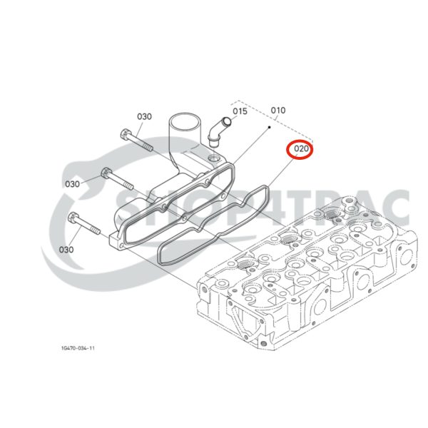 Intake Manifold Gasket Beta Marine Beta 25