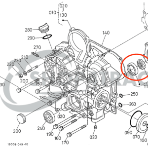 Engine Oil Pump Beta Marine Beta 28 | Beta 30 | Beta 35 | Beta 38 – Nanni N3.30 | N4.38 – Universal M-25XPB | M-35B