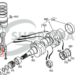 Connecting Rod Bearing (big-end bearing) – Beta Marine Beta 10 / Beta 14 / Beta 20 | Nanni N2.10 / N2.14 / N3.21
