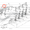 Injection line / pressure line 16271-53722 Beta Marine Beta 28 / Beta 30 – Nanni N3.30 – Universal M-25XPB