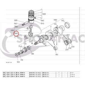 Connecting Rod Bearing Beta Marine Beta 30 | Beta 38 – Nanni N3.30 | N4.38