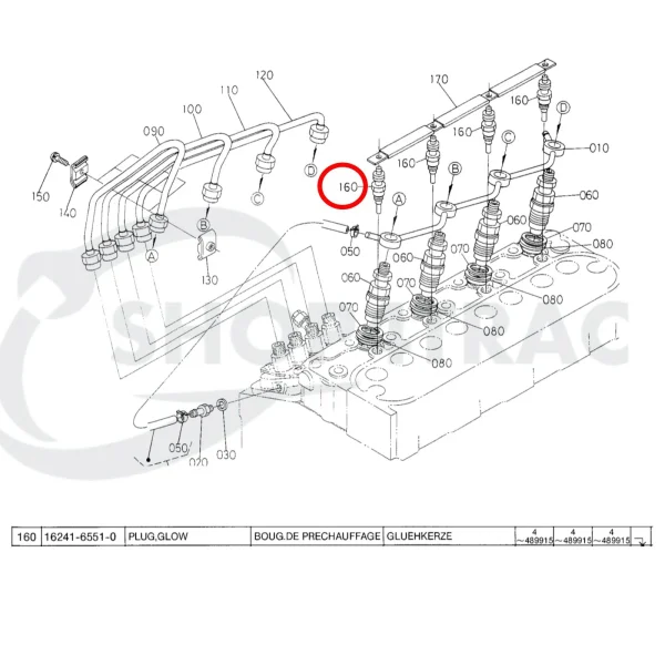 Glow Plug Beta Marine Beta 28 | Beta 30 | Beta 35 | Beta 38 – Nanni N3.30 | N4.38 – Universal M-25XPB | M-35B