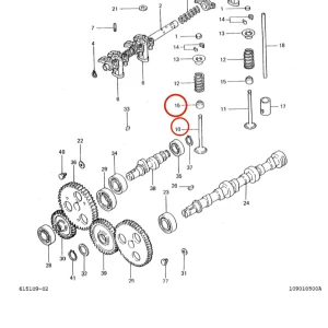Inlet Valve Solé Diesel Mini 11 | Mini 17 | Mini 26 – Vetus M2.06 | M3.09 | M3.28 – Craftsman Marine CM2.16 | CM3.27 – JF Marine Power JF6-1500