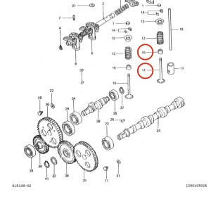 Exhaust Valve Solé Diesel Mini 11 | Mini 17 | Mini 26 – Vetus M2.06 | M3.09 | M3.28 – Craftsman Marine CM2.16 | CM3.27 – JF Marine Power JF6-1500