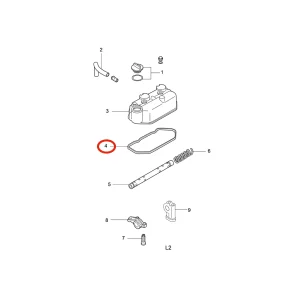 Cylinder Head Cover Gasket Solé Diesel Mini 11 | Mini 17 – Vetus M2.06 – Craftsman Marine CM2.16