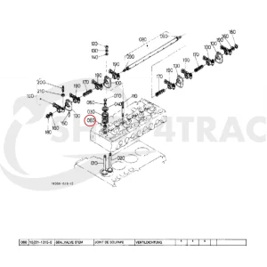 Valve Seals Beta Marine Beta 50 – Nanni N4.50