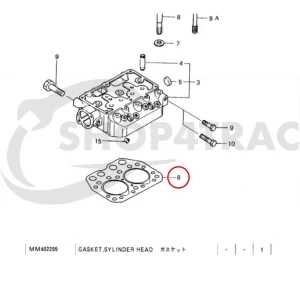 Cylinder Head Gasket Solé Diesel Mini 14