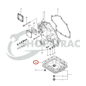 Oil Sump Pan Gasket Solé Diesel Mini 14