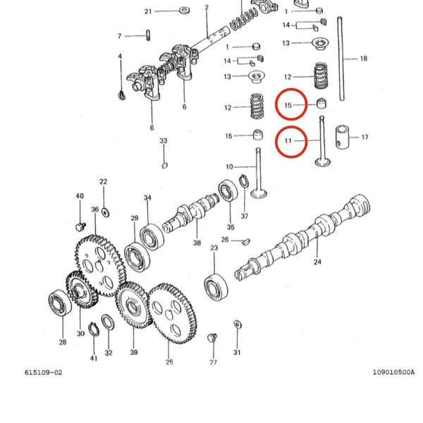 Exhaust valve Solé Diesel Mini 18 – genuine