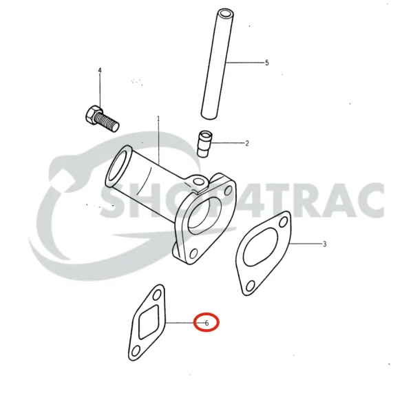 Exhaust Manifold Gasket Solé Diesel Mini 18