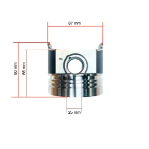 Piston Beta Marine Beta 50 – Nanni N4.50 (Direct Injection / DI)