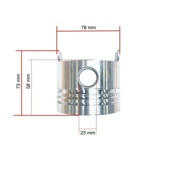 Piston Solé Diesel Mini 33 | Mini 44 | Mini 55 – Vetus M4.15 | M4.17 – Craftsman Marine CM4.42 – JF Marine Power JF10 | JF15