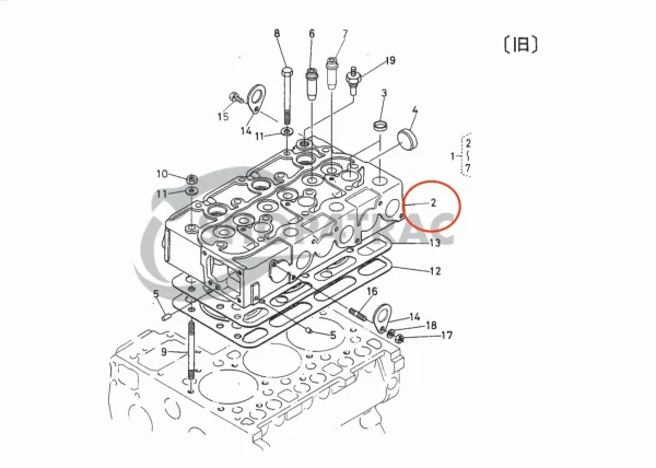 Cylinder Head Universal M-30