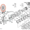Piston Rings Beta Marine Beta 70T