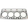 Cylinder head complete Universal M-50 + head gasket + glow plugs