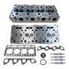 Cylinder head complete Universal M-50 + head gasket + glow plugs